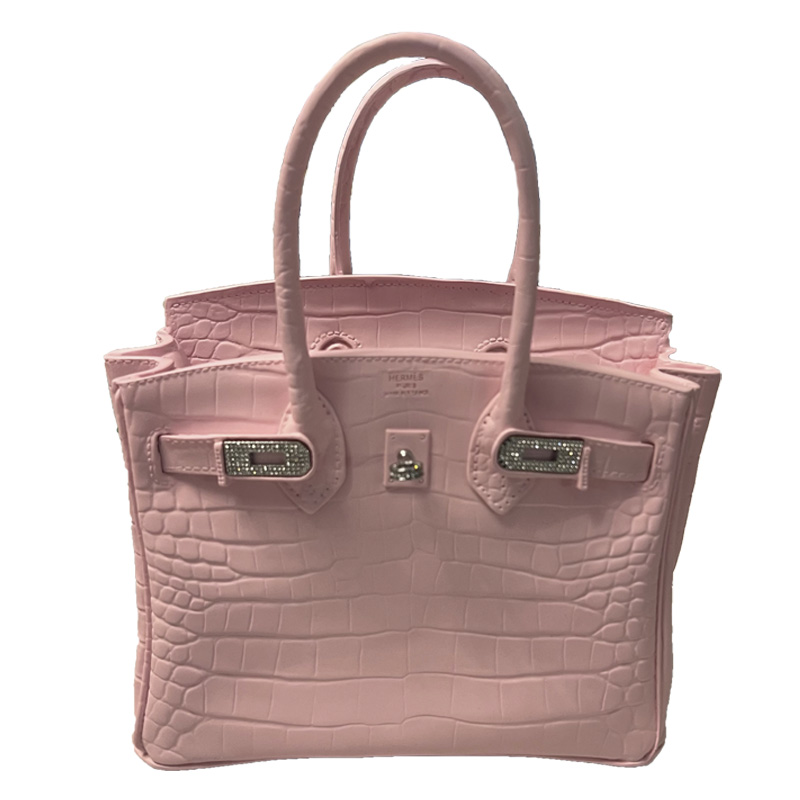 Декоративная ваза в виде сумки Birkin Bag Vase Pink Розовый Декоративная ваза в виде сумки Birkin Bag Vase Pink Розовый в Брянске | Loft Concept