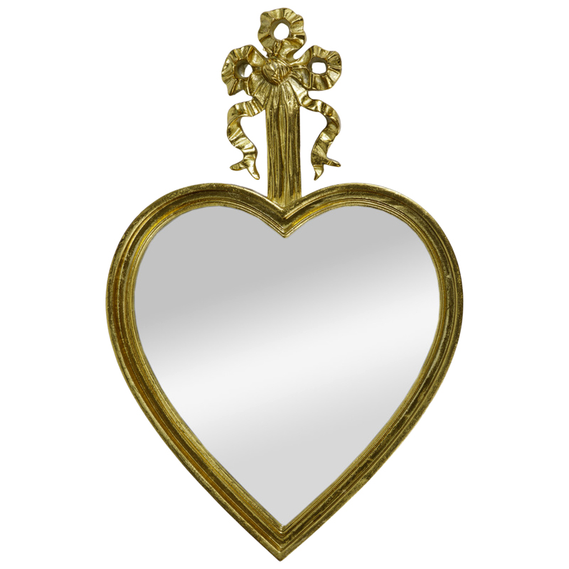 Зеркало Mirror Heart Золотое Золотой Зеркало Mirror Heart Золотое Золотой в Брянске | Loft Concept