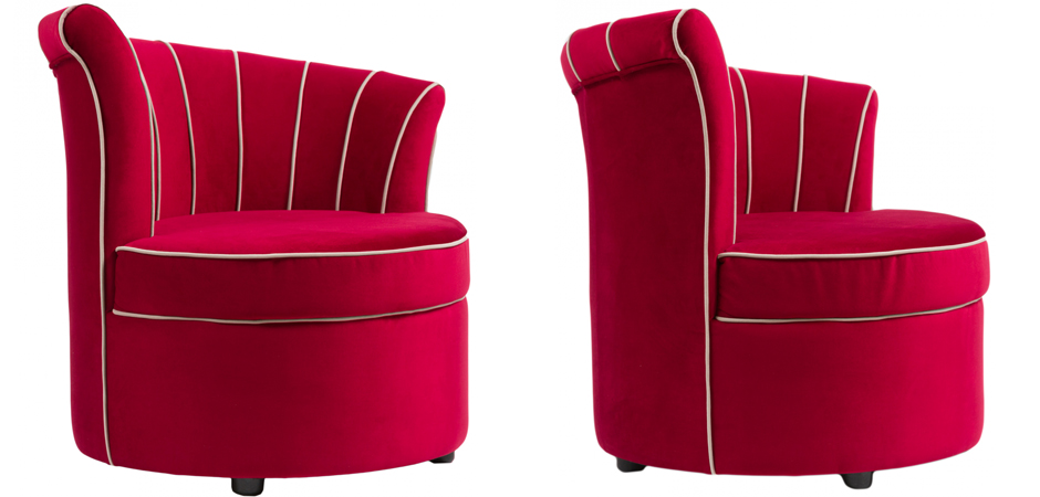 Кресло Curly Backrest Red Кресло Curly Backrest Red - Loft-Concept в Брянске