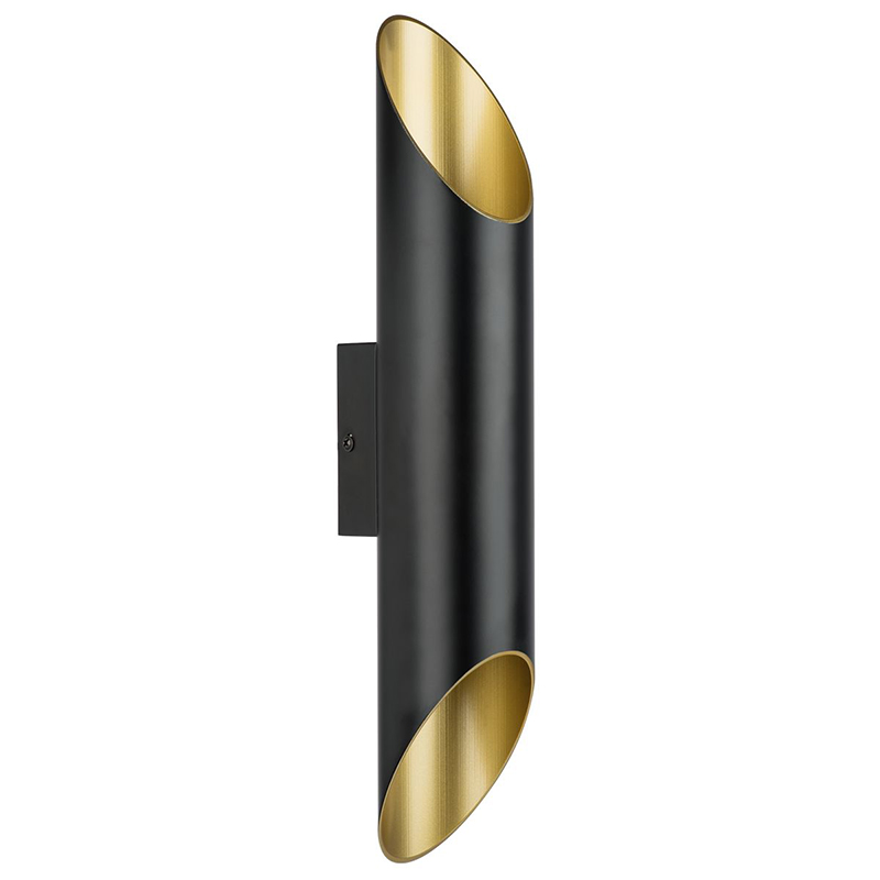 Бра Garbi Black Pipe Organ Sconce Черный Золотой Бра Garbi Black Pipe Organ Sconce Черный Золотой в Брянске | Loft Concept