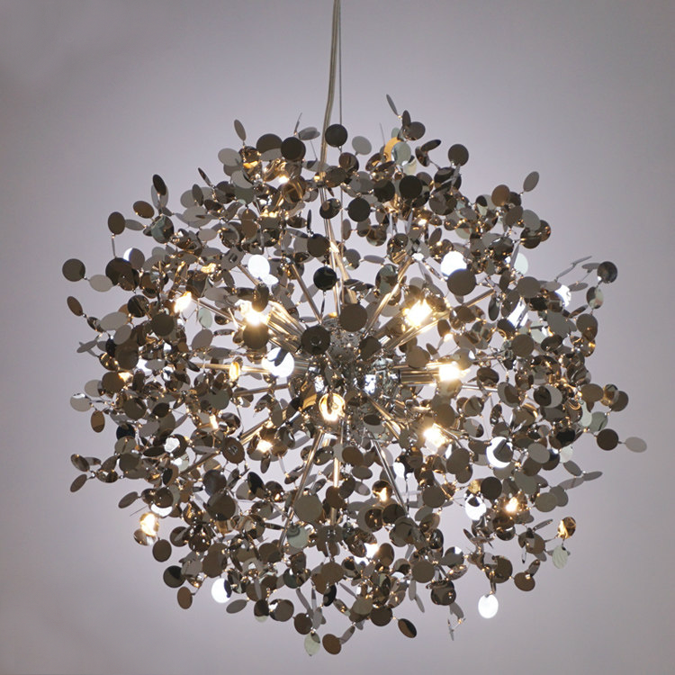 Люстра Terzani Argent Suspension Pendant lamp 50 Хром Люстра Terzani Argent Suspension Pendant lamp 50 Хром в Брянске | Loft Concept