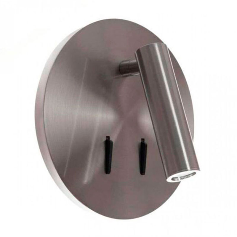 Бра Chelsom WALL LED DOCK Silver Round Серебряный Бра Chelsom WALL LED DOCK Silver Round Серебряный в Брянске | Loft Concept