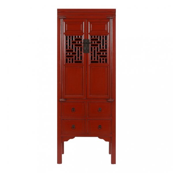 Шкаф Chinese Prison Red Красный Шкаф Chinese Prison Red Красный в Брянске | Loft Concept
