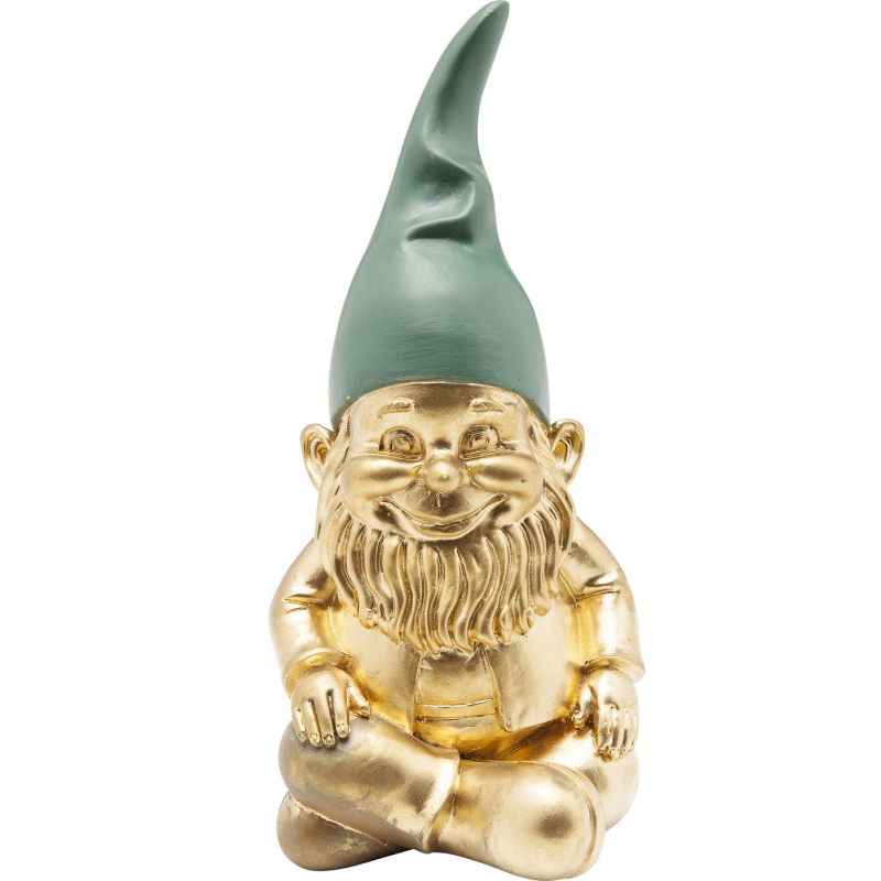 Статуэтка Golden Sitting Gnome Золотой Статуэтка Golden Sitting Gnome Золотой в Брянске | Loft Concept