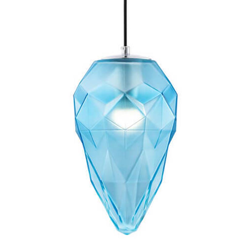 Подвесной светильник Jewel Athena blue 18 Голубой Хром Подвесной светильник Jewel Athena blue 18 Голубой Хром в Брянске | Loft Concept