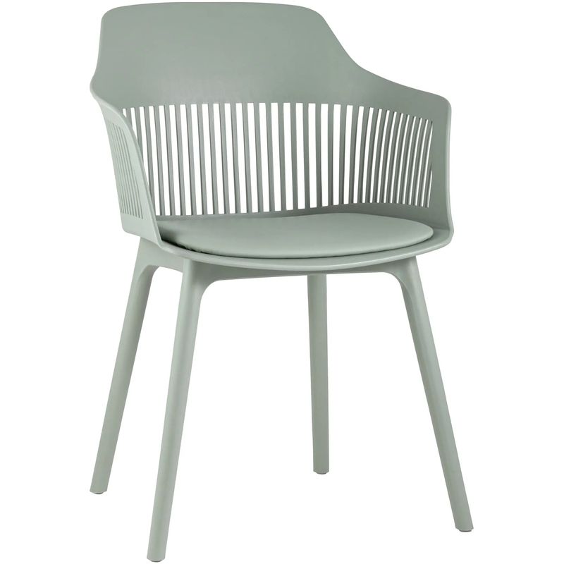 Стул Crocus Chair Серо-Зеленый цвет Подушка эко-кожа Античный зеленый Стул Crocus Chair Серо-Зеленый цвет Подушка эко-кожа Античный зеленый в Брянске | Loft Concept