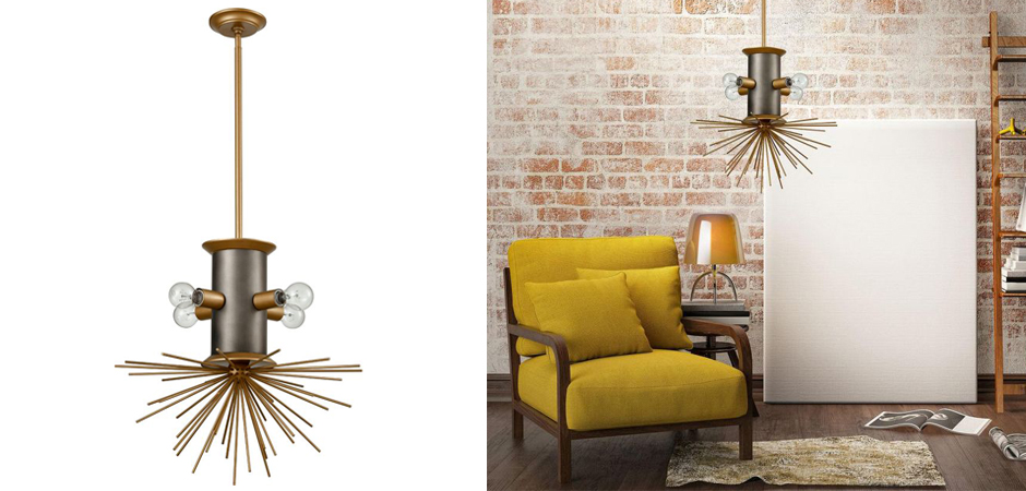 Подвесной светильник Hedgehog Chandelier Подвесной светильник Hedgehog Chandelier - Loft-Concept в Брянске