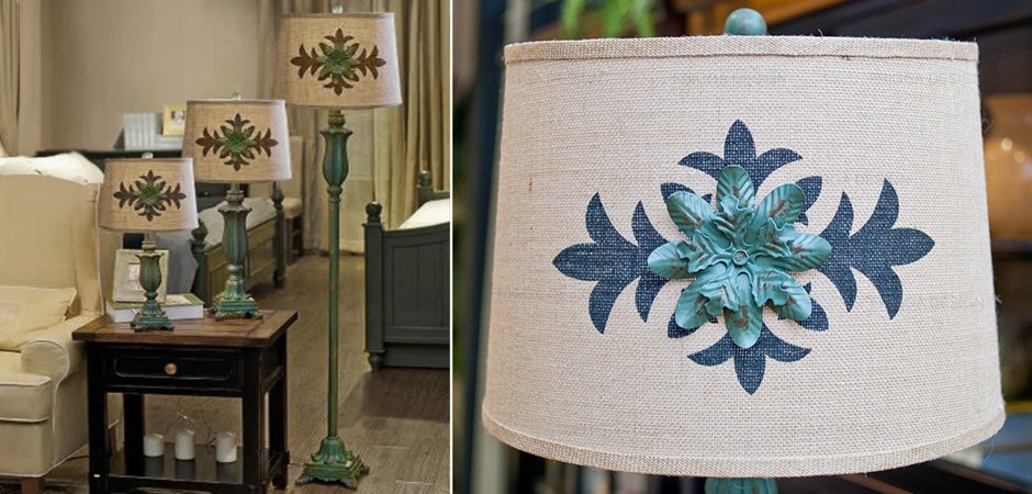 Настольная лампа Cross Ornament Provence table lamp Настольная лампа Cross Ornament Provence table lamp - Loft-Concept в Брянске
