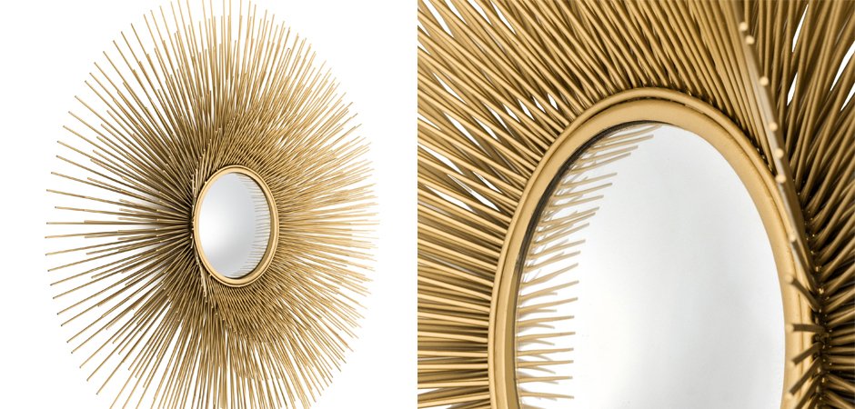 Зеркало Eichholtz Mirror Solaris L Зеркало Eichholtz Mirror Solaris L - Loft-Concept в Брянске