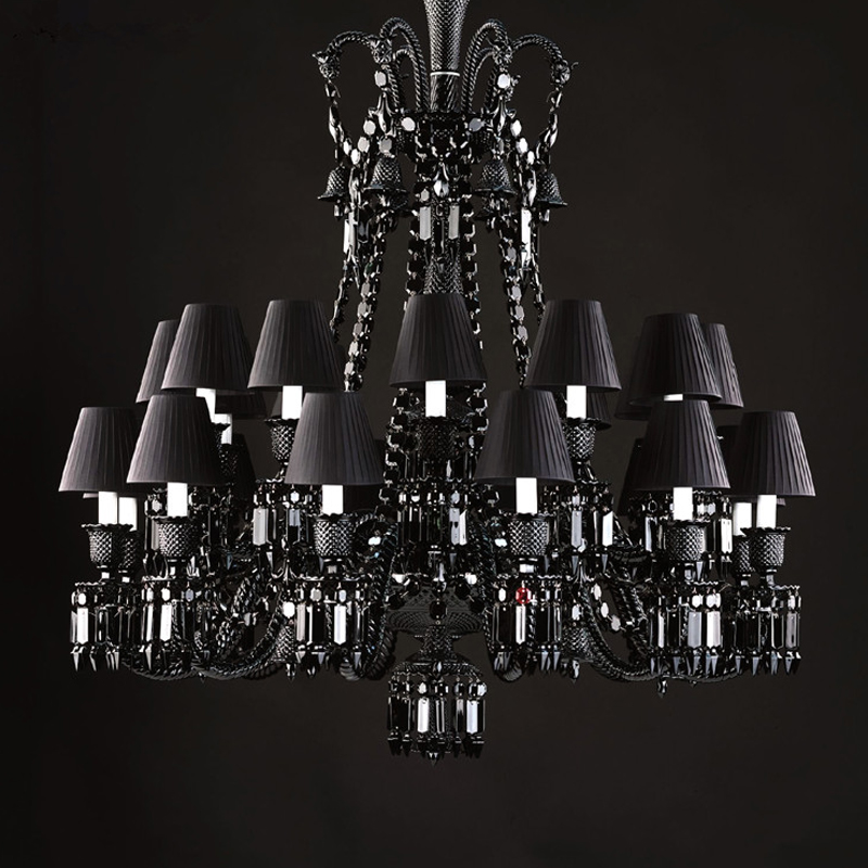 Люстра BACCARAT ZENITH NOIR Chandelier Черный в Брянске | Loft Concept 