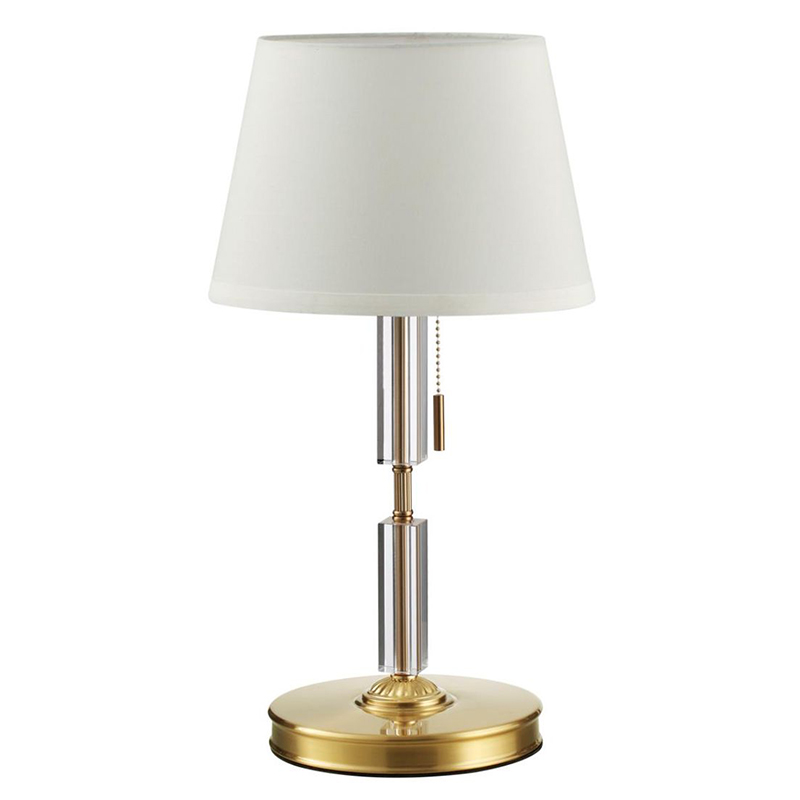 Настольная лампа Ramona White Table Lamp Бронза Белый Настольная лампа Ramona White Table Lamp Бронза Белый в Брянске | Loft Concept