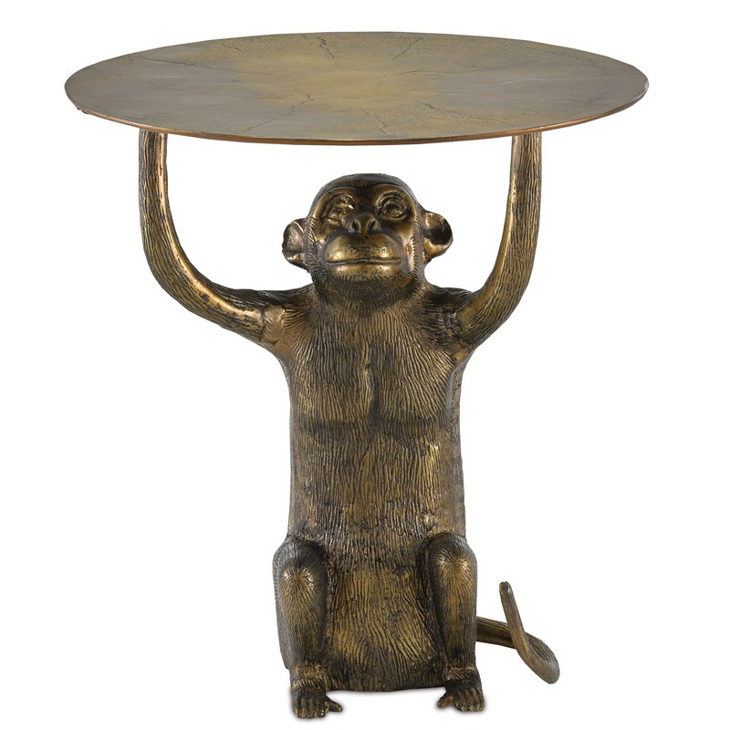 Приставной стол Abu Accent Table Золотой Приставной стол Abu Accent Table Золотой в Брянске | Loft Concept