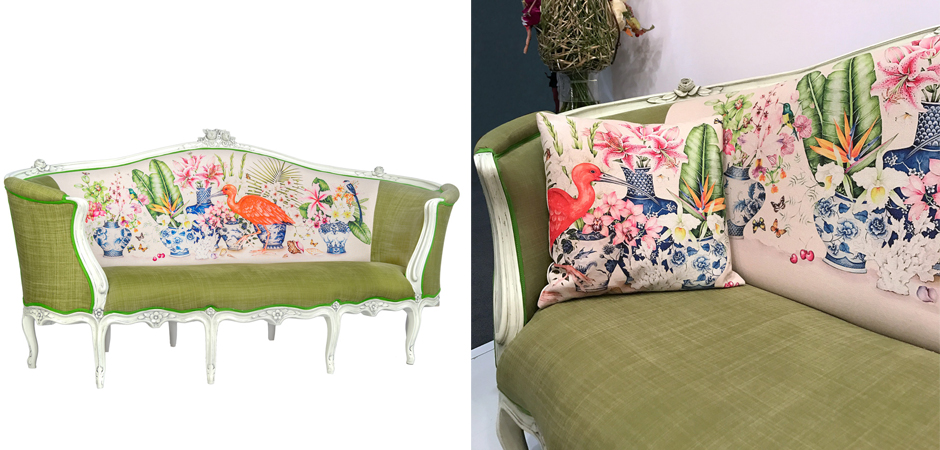 Диван Poetry of Flowers and Birds Sofa Диван Poetry of Flowers and Birds Sofa - Loft-Concept в Брянске