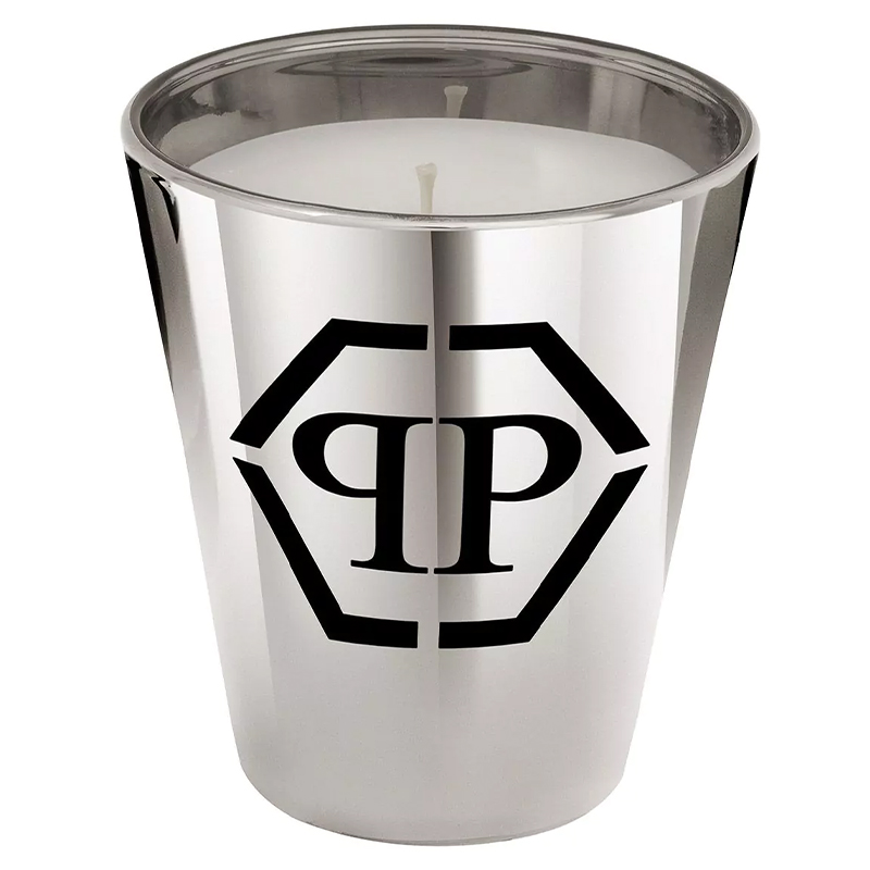 Свеча Philipp Plein Candle Empire Platinum M Серебряный Белый Черный Свеча Philipp Plein Candle Empire Platinum M Серебряный Белый Черный в Брянске | Loft Concept