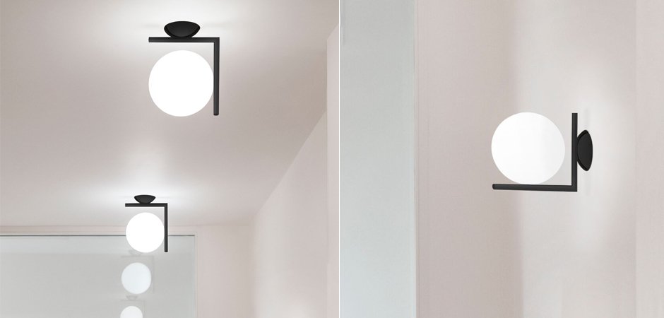 Бра Flos IC Lights C/W Black - Loft-Concept в Брянске