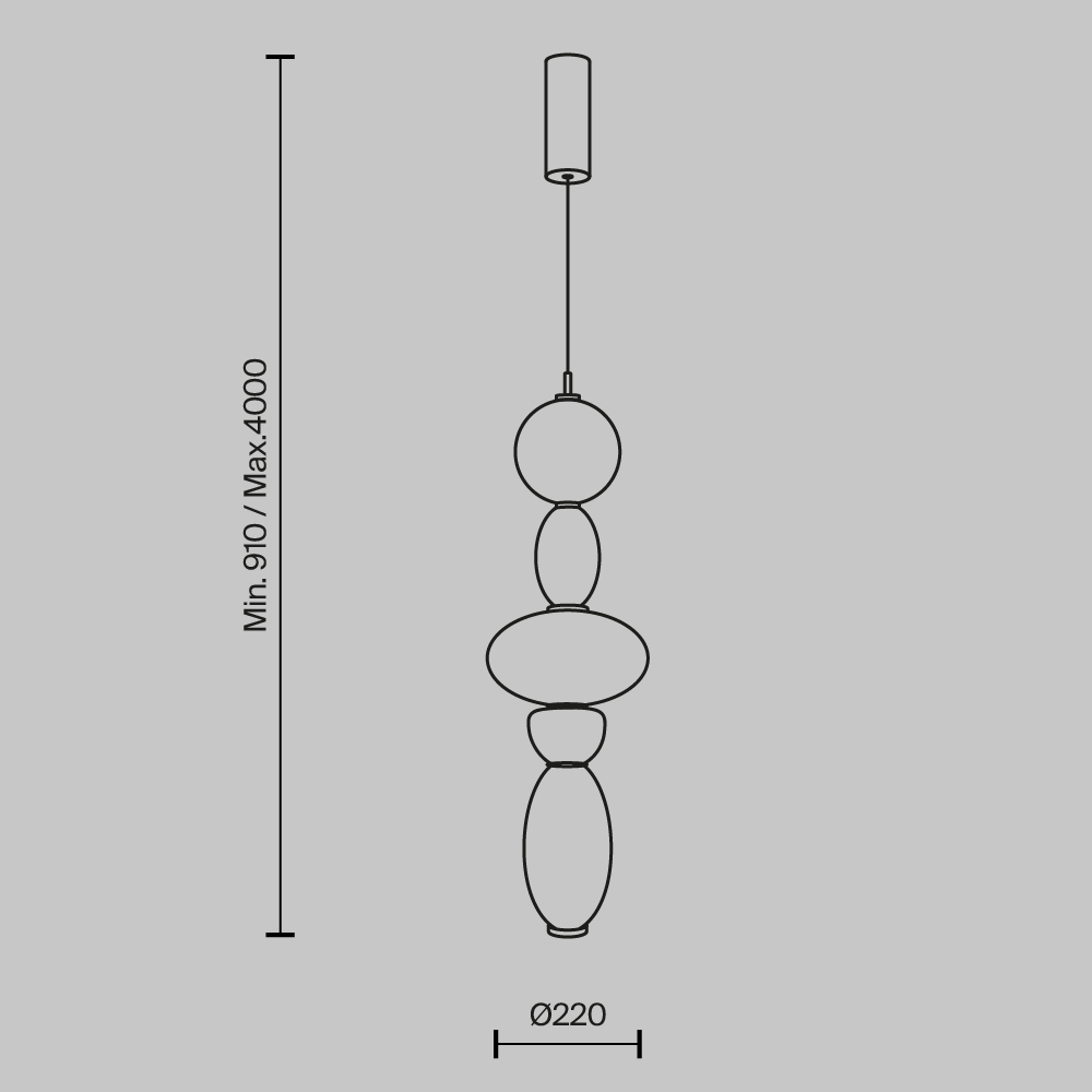 Подвесной светильник Adore LED 3000K 23Bт  в Брянске