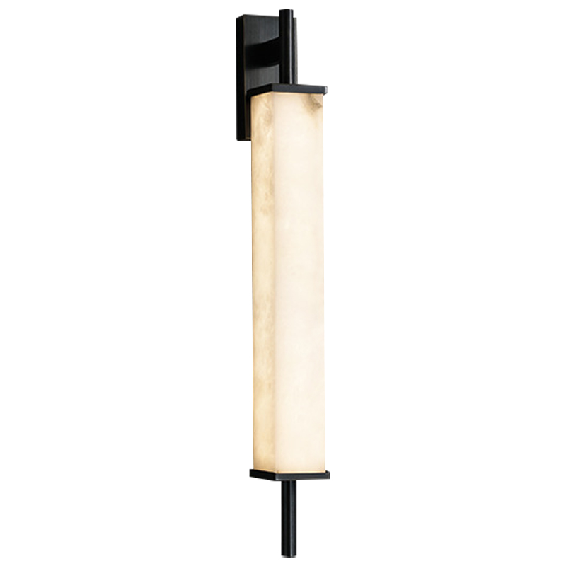 Бра Gaelle Modern Marble Wall Lamp Черный Белый Мрамор Bianco Темная медь Бра Gaelle Modern Marble Wall Lamp Черный Белый Мрамор Bianco Темная медь в Брянске | Loft Concept