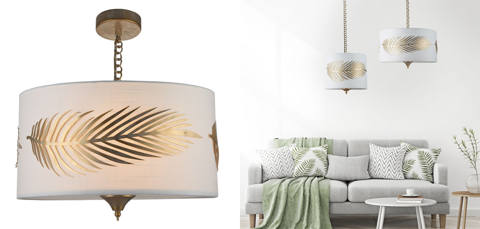 Потолочный светильник Golden Feather Ceiling Потолочный светильник Golden Feather Ceiling - Loft-Concept в Брянске