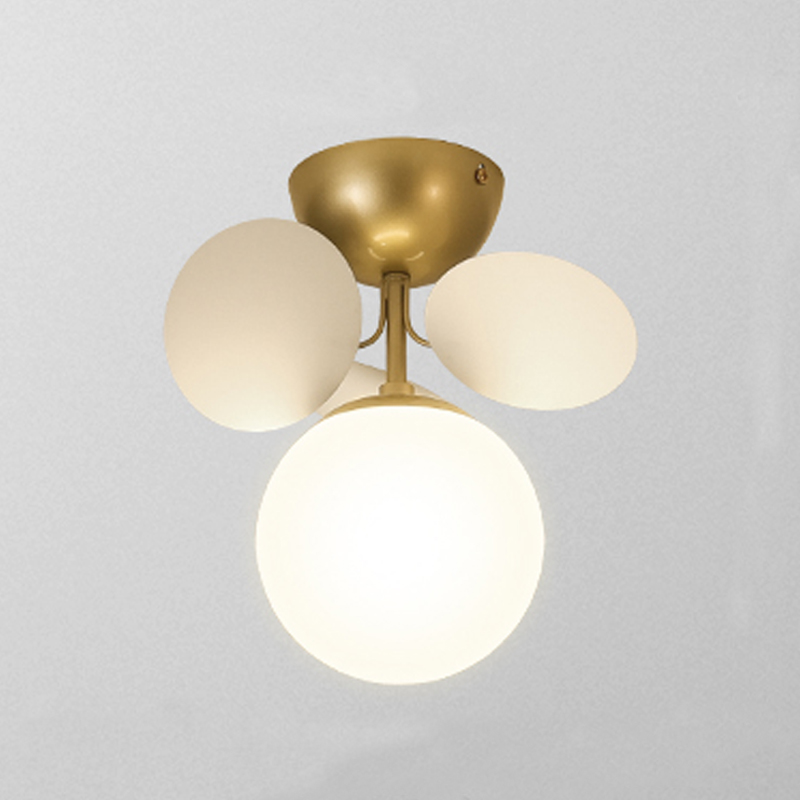 Потолочный светильник MATISSE ceiling lamp one Золотой Белый Светло-серый Мульти Потолочный светильник MATISSE ceiling lamp one Золотой Белый Светло-серый Мульти в Брянске | Loft Concept