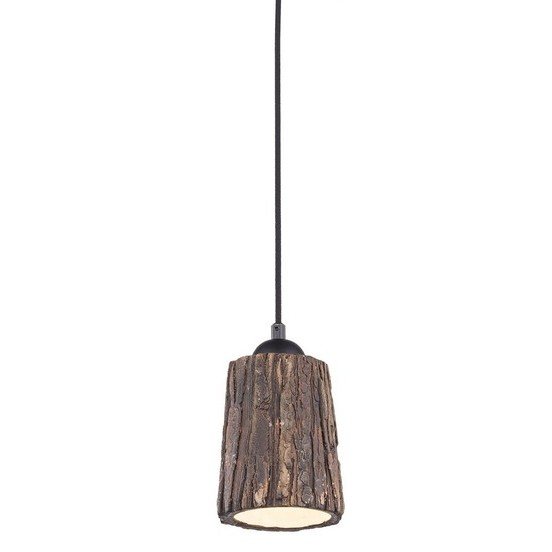 Люстра Wood Log Pendant Коричневый Люстра Wood Log Pendant Коричневый в Брянске | Loft Concept