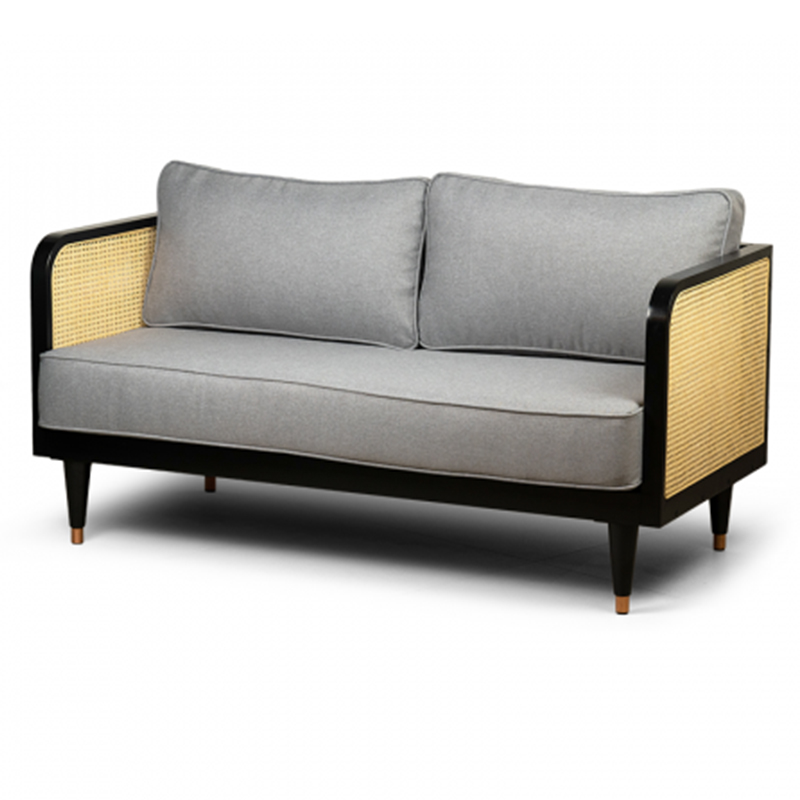 Диван Karely Sofa Серый Бежевый Черный Диван Karely Sofa Серый Бежевый Черный в Брянске | Loft Concept