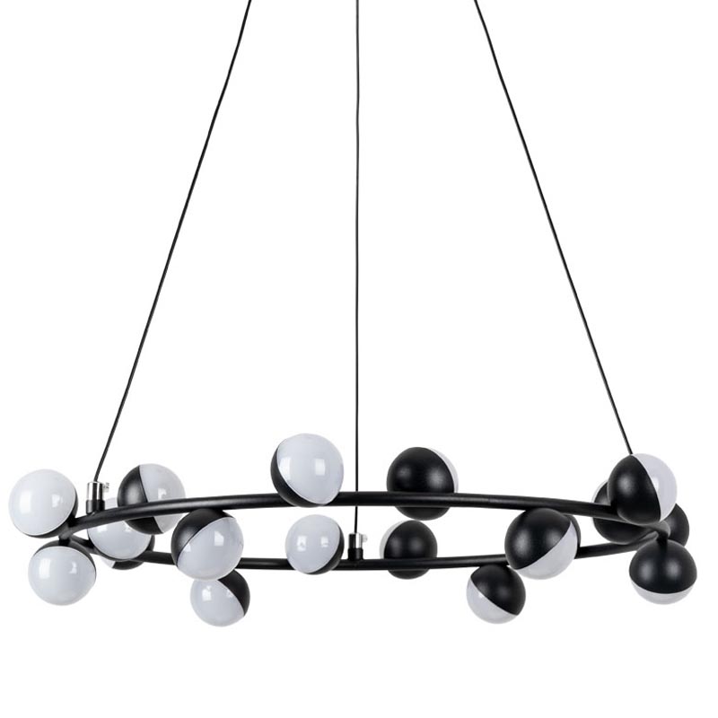 Люстра Vilelme Chandelier black 50 Черный Люстра Vilelme Chandelier black 50 Черный в Брянске | Loft Concept
