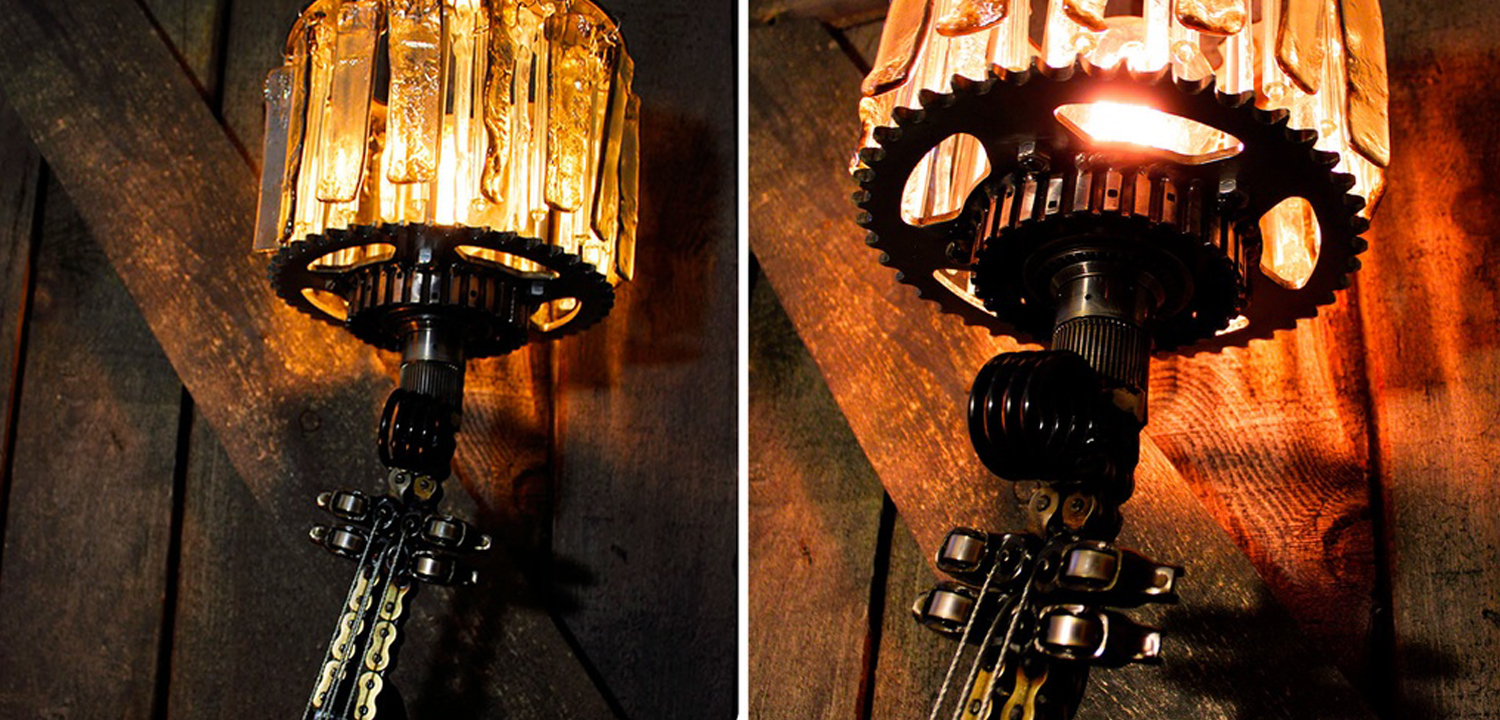 Настольная лампа Loft Violin - фото