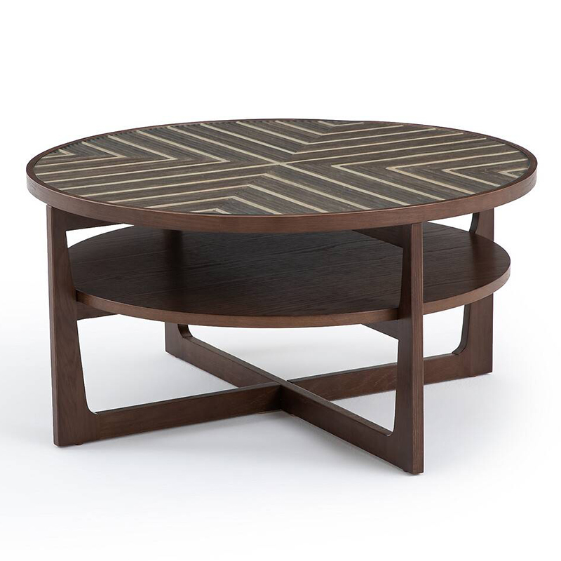 Кофейный стол Rumon Coffee Table Коричневый Кофейный стол Rumon Coffee Table Коричневый в Брянске | Loft Concept