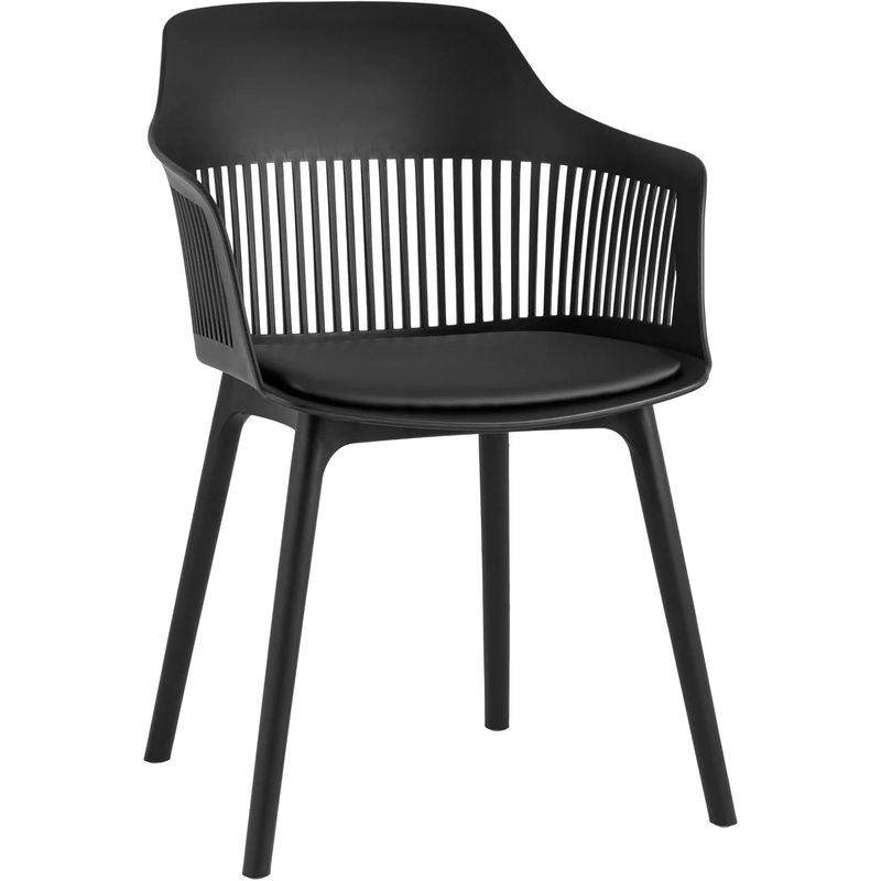 Стул Crocus Chair Черный цвет Велюровая подушка Черный Стул Crocus Chair Черный цвет Велюровая подушка Черный в Брянске | Loft Concept
