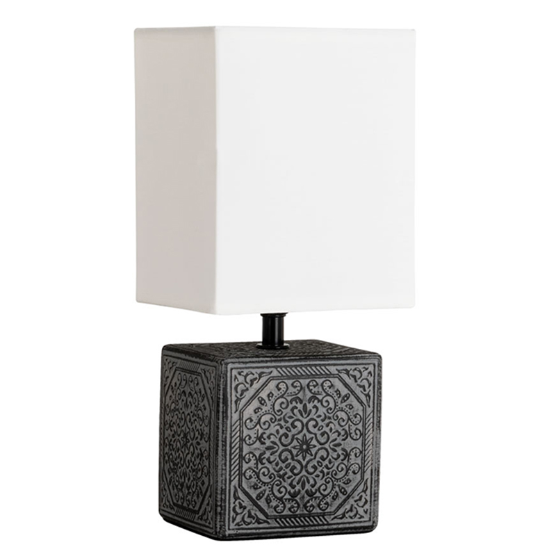 Настольная лампа Lazio Black Table Lamp Графит Настольная лампа Lazio Black Table Lamp Графит в Брянске | Loft Concept