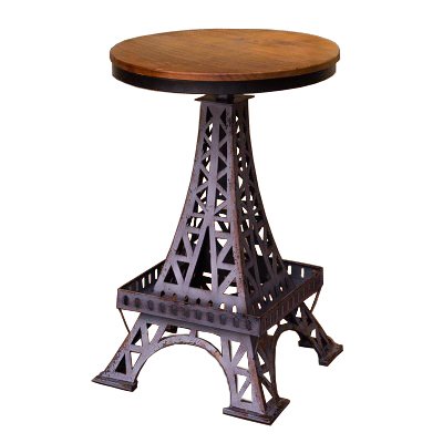 Барный стул Eiffel Tower Bar Stool Коричневый Черный Барный стул Eiffel Tower Bar Stool Коричневый Черный в Брянске | Loft Concept