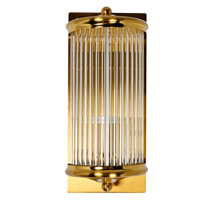 Бра Einar Glass TUBE Gold Золотой в Брянске | Loft Concept 