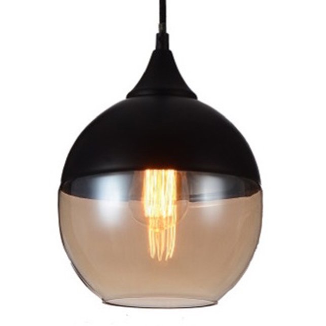 Подвесной светильник Smoke Glass Light Pendant Sphere Подвесной светильник Smoke Glass Light Pendant Sphere в Брянске | Loft Concept