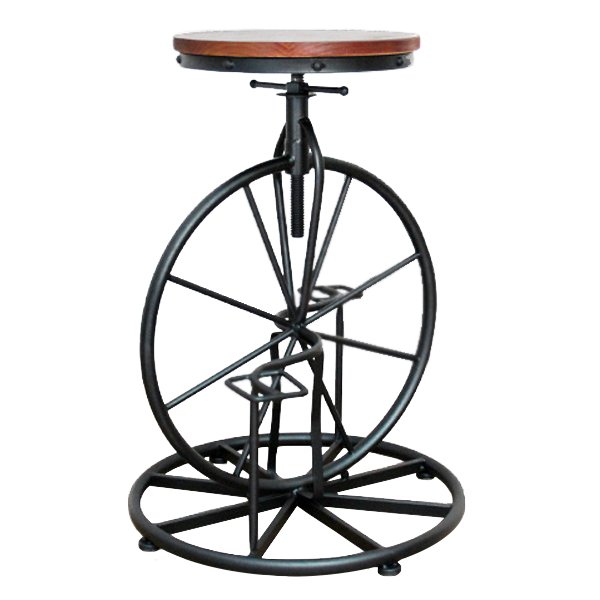 Барный стул Велосипед Lovt Bar Stool bicycle Коричневый Черный Барный стул Велосипед Lovt Bar Stool bicycle Коричневый Черный в Брянске | Loft Concept