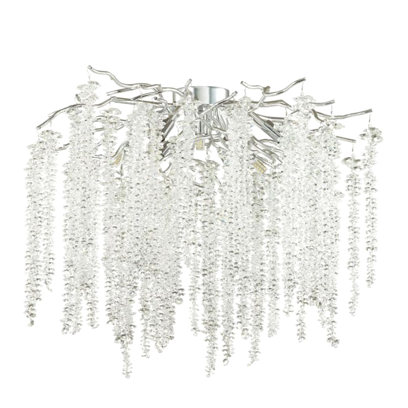 Люстра Хрустальная Fairy Tree Silver на 8 ламп Серебряный Люстра Хрустальная Fairy Tree Silver на 8 ламп Серебряный в Брянске | Loft Concept