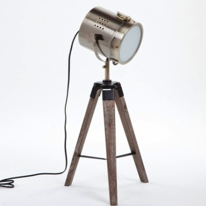 Настольная лампа Loft Tripod Mini Нержавеющая сталь Настольная лампа Loft Tripod Mini Нержавеющая сталь в Брянске | Loft Concept