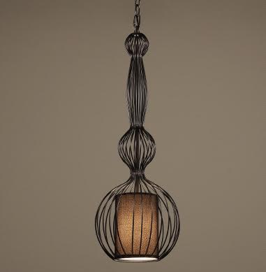 Подвесной светильник Wire Dream Pendant 3 Черный Белый Подвесной светильник Wire Dream Pendant 3 Черный Белый в Брянске | Loft Concept