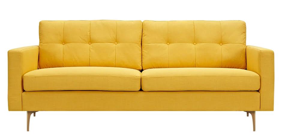 Диван Papaya Yellow Greta Sofa Диван желтая шерсть Диван Papaya Yellow Greta Sofa Диван желтая шерсть - Loft-Concept в Брянске