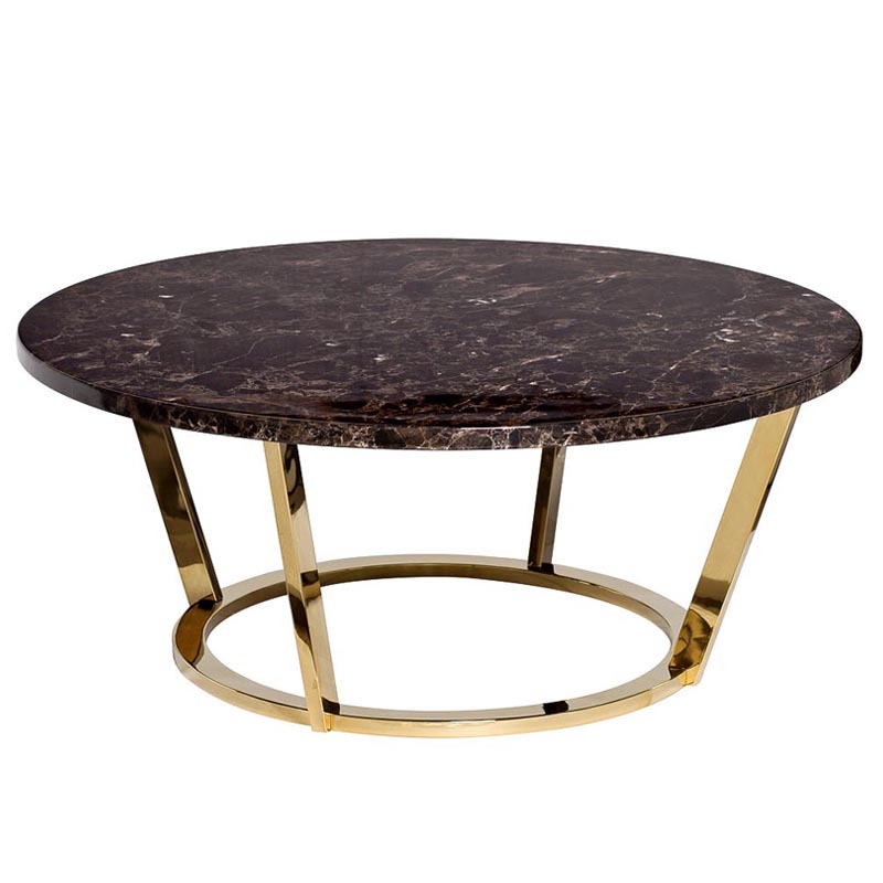 Кофейный стол Serker Coffee Table Золотой Кофейный стол Serker Coffee Table Золотой в Брянске | Loft Concept
