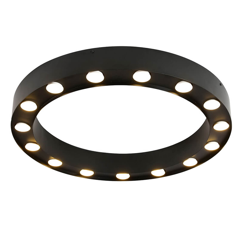 Потолочный светильник Dugan Ceiling Lamp 70 Черный Потолочный светильник Dugan Ceiling Lamp 70 Черный в Брянске | Loft Concept