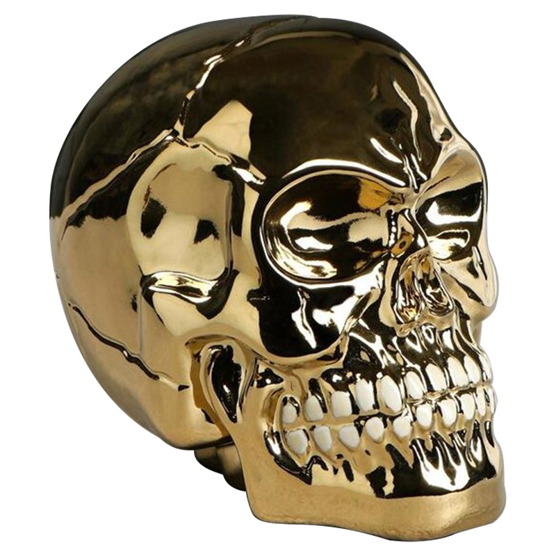 Статуэтка Golden Skull Золотой Статуэтка Golden Skull Золотой в Брянске | Loft Concept