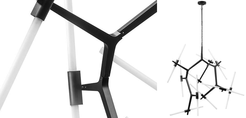 Люстра Агнес Chandelier Black 20 Люстра Агнес Chandelier Black 20 - Loft-Concept в Брянске