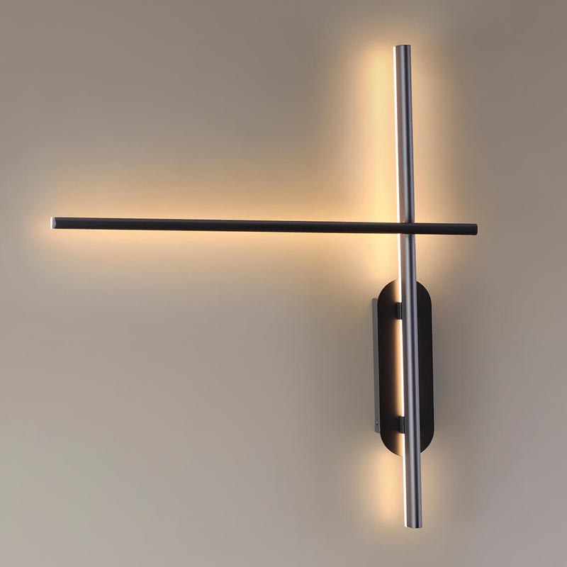 Бра Rolf Two Black Lines Черный Бра Rolf Two Black Lines Черный в Брянске | Loft Concept