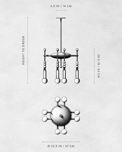 Люстра TALISMAN 8 патронов по дизайну студии Apparatus Люстра TALISMAN 8 патронов по дизайну студии Apparatus в Брянске
