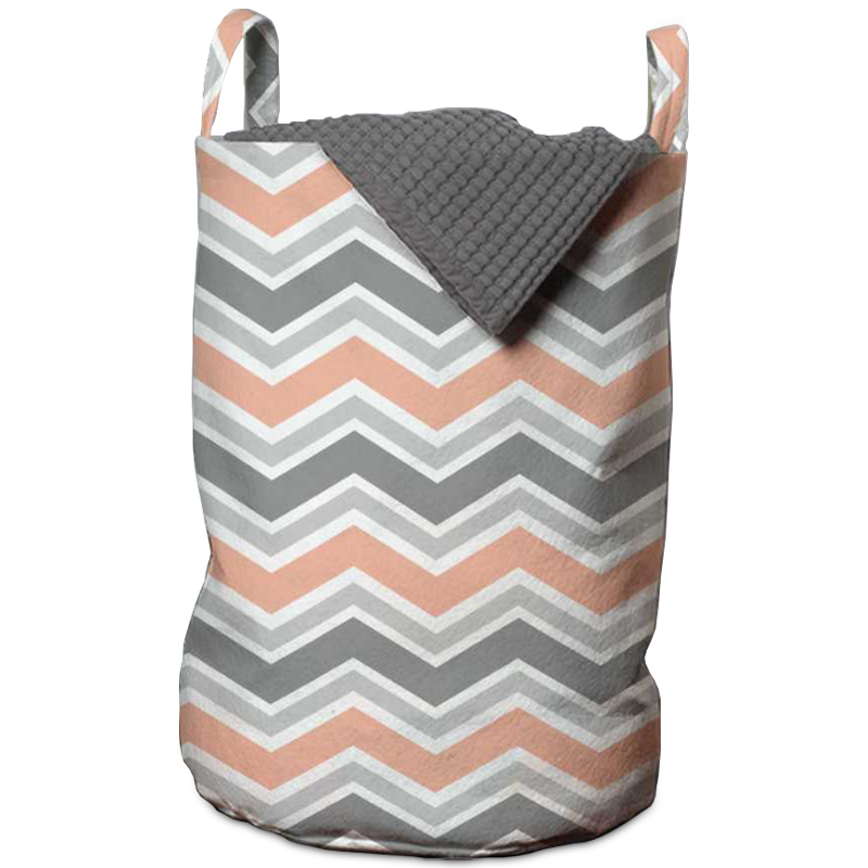 Корзина Gray Chevron Basket Мульти Корзина Gray Chevron Basket Мульти в Брянске | Loft Concept