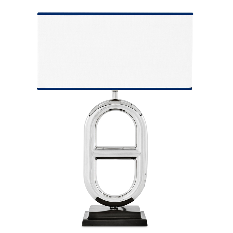 Настольная лампа Eichholtz Table Lamp Acapulco Нержавеющая сталь Черный Кремовый Настольная лампа Eichholtz Table Lamp Acapulco Нержавеющая сталь Черный Кремовый в Брянске | Loft Concept