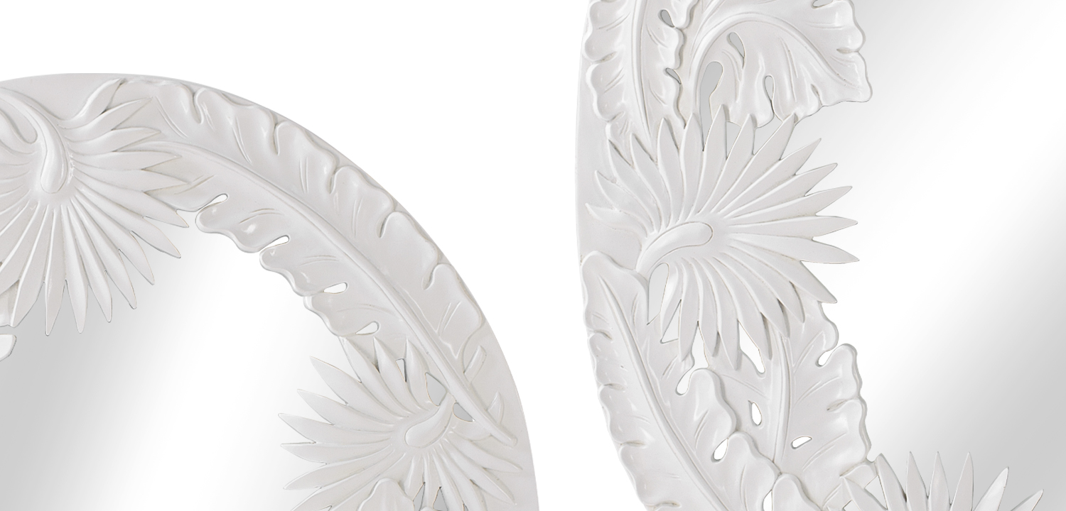 Зеркало Mirror White Jungle - фото