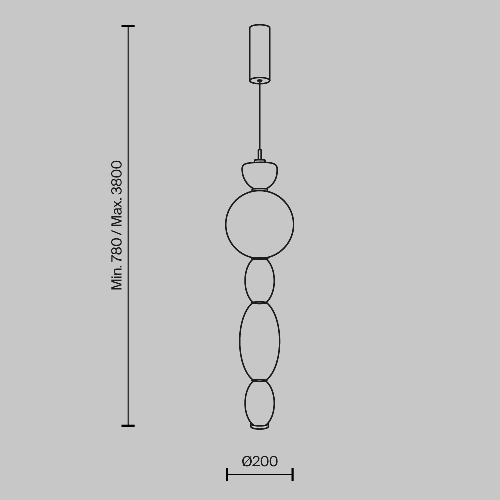 Подвесной светильник Adore LED 3000K 17Bт в Брянске