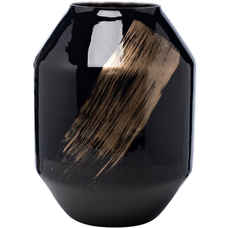 Ваза Adrianna is black with a smear 30 Черный Ваза Adrianna is black with a smear 30 Черный в Брянске | Loft Concept