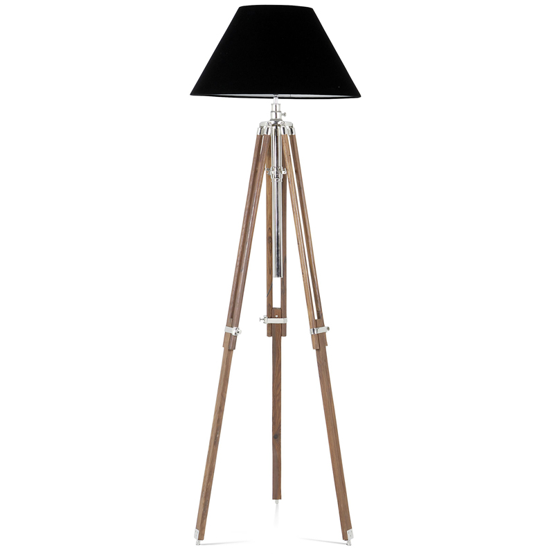 Торшер EICHHOLTZ 103271 TELESCOPE Коричневый Черный Торшер EICHHOLTZ 103271 TELESCOPE Коричневый Черный в Брянске | Loft Concept